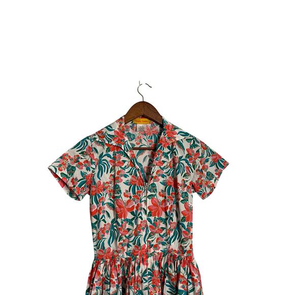 Bernie Dexter Francis Dress in Hibiscus Womans XS - Picture 4 of 10